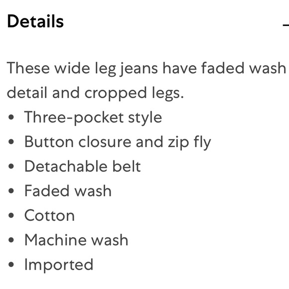 Hudson jeans Women's Blue Paperbag cropped wide leg sash belt size 33 - Picture 7 of 7